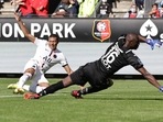 PSG's Kylian Mbappe fails to score during the French League One soccer match between Rennes and Paris Saint-Germain(AP) PSG's Kylian Mbappe fails to score during the French League One soccer match between Rennes and Paris Saint-Germain(AP)