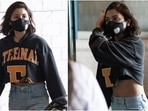 Anushka Sharma in crop hoodie and distressed denims gives day-out look a fun update