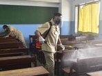 School reopening decision for classes 1-5 after festival season: Karnataka govt (HT FILE PHOTO) School reopening decision for classes 1-5 after festival season: Karnataka govt (HT FILE PHOTO)