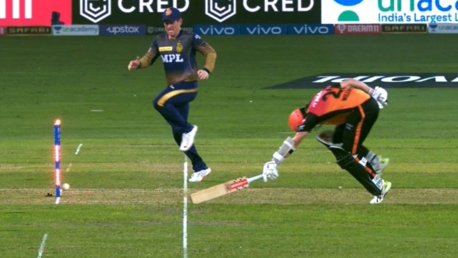 IPL 2021 Shakib Al Hassan’s bullet throw ends Kane Williamson’s