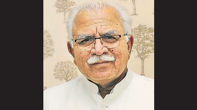 The fresh row with the “sticks” remark of Khattar has come after an IAS officer posted as Karnal SDM was, in August, seen telling cops to hit the farmers on the head if they try to disrupt a Bharatiya Janata Party event. (HT File)