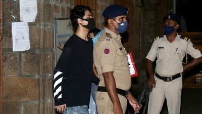 Bollywood actor Shah Rukh Khan’s son Aryan and seven other people were detained by the NCB early on Sunday. (ANI Photo)