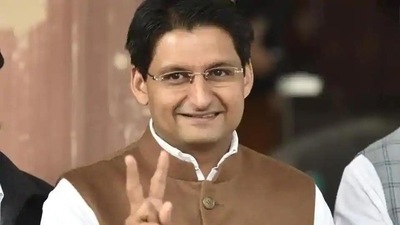 Congress leader Deepender Singh Hooda&nbsp; (HT File)