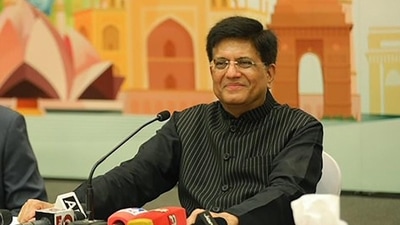 Union commerce minister Piyush Goyal. (PTI) Union commerce minister Piyush Goyal. (PTI)
