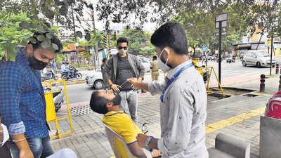 September saw the highest number of Covid vaccinations with 23% of the total vaccines administered since the beginning of January this year given in September alone. (HT PHOTO)