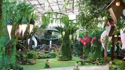 The garden area of the Bigg Boss 15 house is no less than a dense jungle. The contestants will be required to struggle in the jungle to get into the main house. The garden area of the Bigg Boss 15 house is no less than a dense jungle. The contestants will be required to struggle in the jungle to get into the main house. 