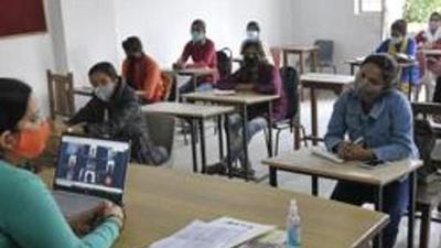 The Haryana government has asked the administration of the fully residential universities to get all students, faculty members and staff fully vaccinated and share the progress with the departments concerned. (HT File/Representational image) The Haryana government has asked the administration of the fully residential universities to get all students, faculty members and staff fully vaccinated and share the progress with the departments concerned. (HT File/Representational image)