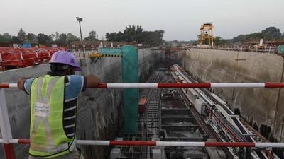 The Maharashtra Metro Railway Corporation (Maha-Metro) has completed 75 per cent of its tunnel on the Shivajinagar to Swargate underground stretch, so far. (HT FILE PHOTO) The Maharashtra Metro Railway Corporation (Maha-Metro) has completed 75 per cent of its tunnel on the Shivajinagar to Swargate underground stretch, so far. (HT FILE PHOTO)