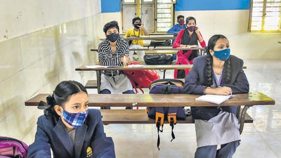 Karnataka health minister K Sudhakar also said the state government has reopened educational institutions not in a “hurry” but in a phased manner after discussion with parents and experts. (PTI) Karnataka health minister K Sudhakar also said the state government has reopened educational institutions not in a “hurry” but in a phased manner after discussion with parents and experts. (PTI)