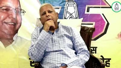 Following approval for the names from RJD chief Lalu Prasad, party’s state unit chief Jagtanand Singh announced the names of Arun Shah and Ganesh Bharati from Tarapur and Kusehswarsthan respectively for the upcoming bypolls. (ANI PHOTO.) Following approval for the names from RJD chief Lalu Prasad, party’s state unit chief Jagtanand Singh announced the names of Arun Shah and Ganesh Bharati from Tarapur and Kusehswarsthan respectively for the upcoming bypolls. (ANI PHOTO.)