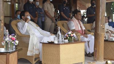 Vice President M Venkaiah Naidu at the Mahabahu Brahmaputra River Heritage Centre in Guwahati after inaugurating it on Sunday. (PHOTO CREDIT: DIPR)