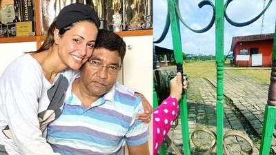 Hina Khan missed her late father on her birthday. Hina Khan missed her late father on her birthday. 