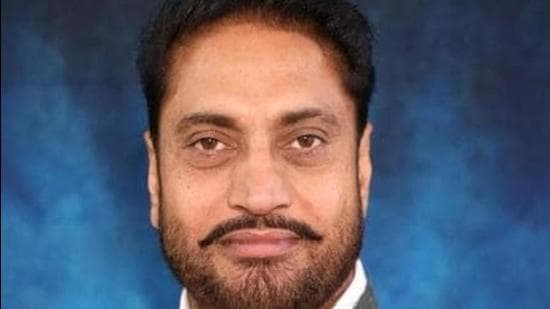 Mohali mayor Amarjit Singh Sidhu. (HT Photo)