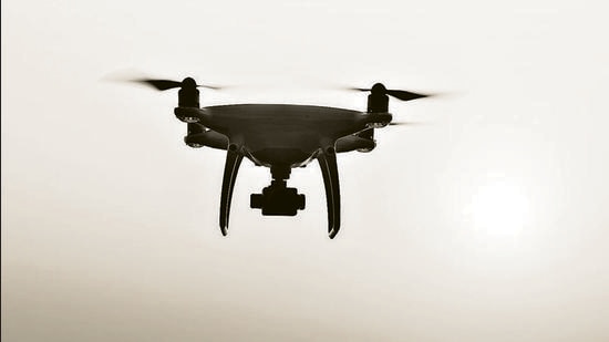 On August 23, a drone was spotted near the International Border (IB) in Arnia sector prompting BSF jawans to open fire at it (Shutterstock)