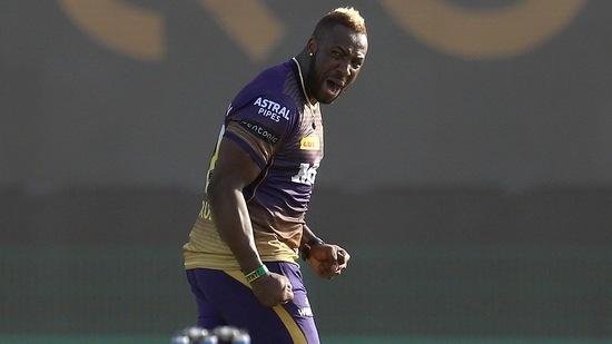Andre Russell of Kolkata Knight Riders.(ANI) Andre Russell of Kolkata Knight Riders.(ANI)