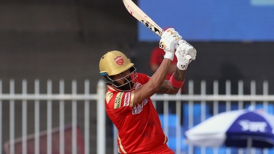 KL Rahul of Punjab Kings plays a shot. (ANI)