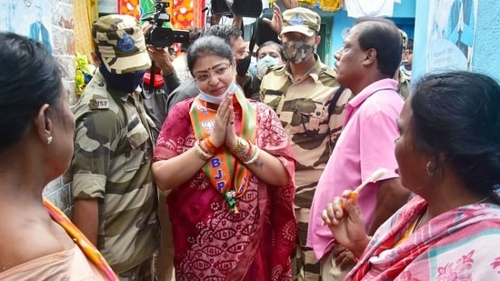 BJP candidate for Bhabanipur Priyanka Tibrewal has said peace must prevail.&nbsp;(ANI File Photo)