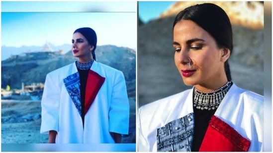 Kirti Kulhari is making Ladakh look good. See what she wore(Instagram/@iamkirtikulhari)