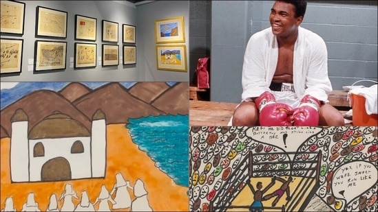 Boxing legend Muhammad Ali s rare collection of original artwork