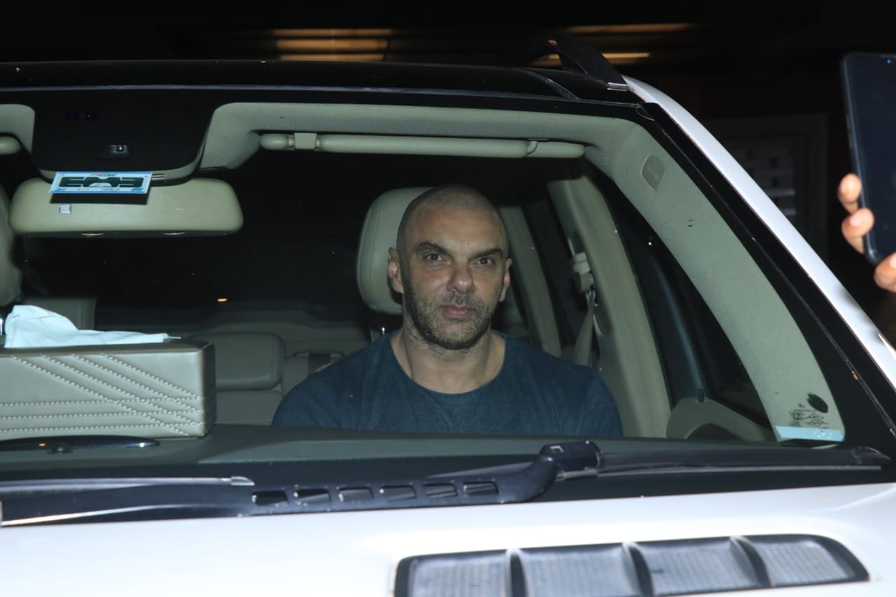 Sohail Khan spotted in Mumbai.