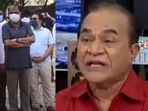 Taarak Mehta Ka Ooltah Chashmah's cast and crew members at Ghanshyam Nayak's funeral. Taarak Mehta Ka Ooltah Chashmah's cast and crew members at Ghanshyam Nayak's funeral.