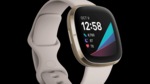 The Fitbit Sense stands out because there is no physical button or dial on any of the side spines (HT Photo) The Fitbit Sense stands out because there is no physical button or dial on any of the side spines (HT Photo)