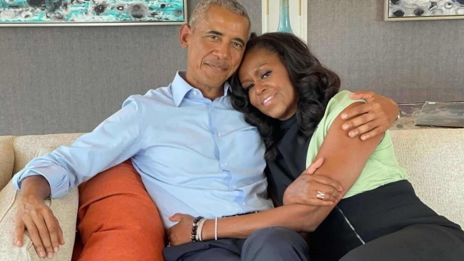 Barack Obama says he can't imagine life without Michelle Obama on 29th