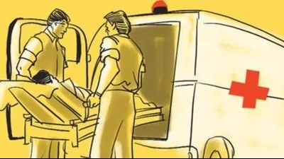 The family was returning from IGI airport after dropping relatives off when the accident took place. (HT File Photo)