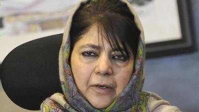 Former Jammu and Kashmir chief minister and PDP chief Mehbooba Mufti criticised government’s approach to deal with protests (HT Photo/File/Representative use)