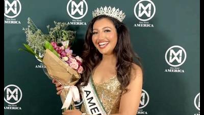 Diana Hayden crowned Shree Saini at the event, which was held at Miss World America headquarters in Los Angeles. Diana Hayden crowned Shree Saini at the event, which was held at Miss World America headquarters in Los Angeles.