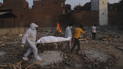 The authorities can also modify death certificates on production of essential documents, such as the RT-PCR test, and said that if families still face grievances they can approach the Grievance Redressal Committee. (AP) The authorities can also modify death certificates on production of essential documents, such as the RT-PCR test, and said that if families still face grievances they can approach the Grievance Redressal Committee. (AP)