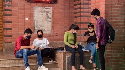 Post-graduate courses will be held with full attendance while it would be 50 per cent for final-year degree courses. (PTI Photo) Post-graduate courses will be held with full attendance while it would be 50 per cent for final-year degree courses. (PTI Photo)