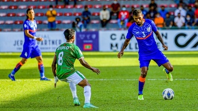 Bangladesh hold India 1-1 (Indian Football Team / Twitter)