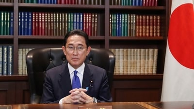 Fumio Kishida has pledged to create a position for a minister of economic security, as the country seeks to bolster its semiconductor industry, amid worldwide shortages. (REUTERS)