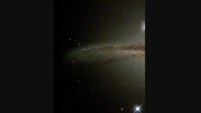 ESA took to Instagram to share this image of a galaxy. (Instagram/@europeanspaceagency)
