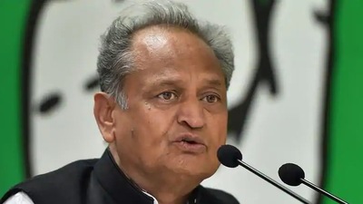 Ashok Gehlot also alleged on Monday that those candidates who knew that they wouldn't pass the examination were involved in provoking people. (PTI file photo) Ashok Gehlot also alleged on Monday that those candidates who knew that they wouldn't pass the examination were involved in provoking people. (PTI file photo)
