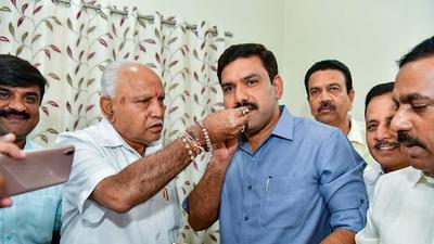 The decision to include Vijayendra, son of former Karnataka chief minister BS Yediyurappa, as one of the party in-charges for the upcoming by-elections also put to rest speculations of his contesting the bypoll from Hanagal seat (PTI)