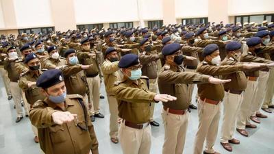Four trainee Bihar policemen were administered saline after the suspected food poisoning and kept under observation for about four hours. (HT Photo/File/Representative use)