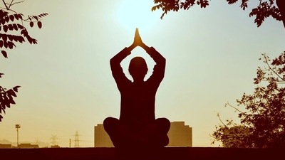 Fight stress: A lot of people indulge in emotional eating only to regret later. It is often triggered by high levels of stress. Doing yoga, meditation, eating a balanced diet and a good night's sleep help in dealing with stress effectively. (Pexels)