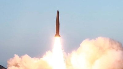File photo of a missile test (Representative Image/AFP) File photo of a missile test (Representative Image/AFP)