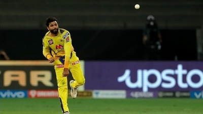 But Ravindra Jadeja pegged DC back with his two-wicket haul as CSK dried up runs and boundaries (BCCI/IPL) But Ravindra Jadeja pegged DC back with his two-wicket haul as CSK dried up runs and boundaries (BCCI/IPL)