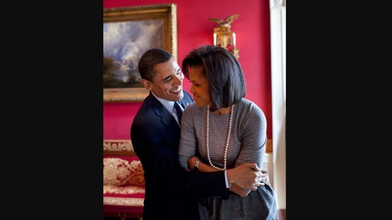 The image shows former US President Barack Obama and former First Lady Michelle Obama.(Instagram/@barackobama)