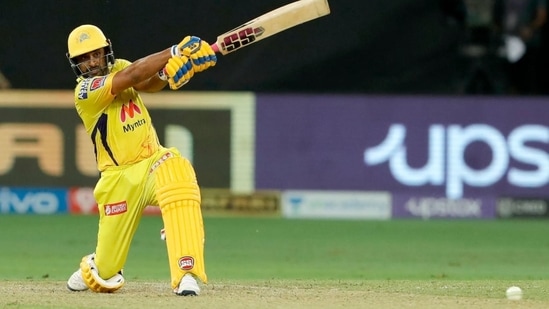 Ambati Rayudu slams 55 not out off 43 balls against DC in Dubai(iplt20.com)
