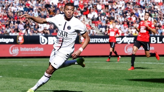 Paris Saint-Germain's Kylian Mbappe(REUTERS)