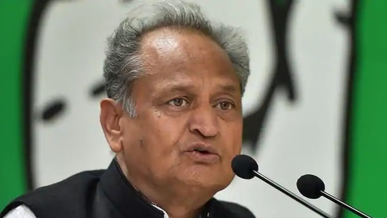 Ashok Gehlot also alleged on Monday that those candidates who knew that they wouldn't pass the examination were involved in provoking people.(PTI file photo)