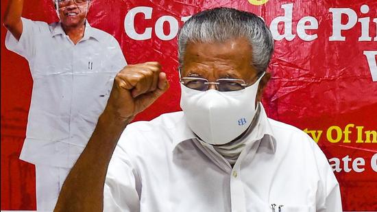 Kerala chief minister Pinarayi Vijayan said Kerala is known for its communal amity and brotherhood, and nobody can dent it (PTI)