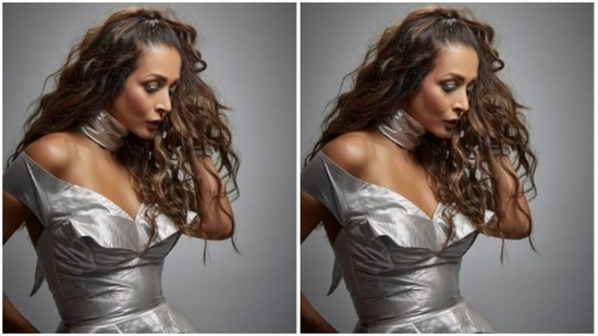 The dress perfectly hugs the curves of the actor and makes her look out of a fairytale. The pictures were shared by fashion stylist Maneka Hari Singhani on her Instagram profile. The snippets of the fashion photoshoot are making Malaika’s Instagram fans drool like anything.(Instagram/@manekaharisinghani)