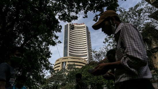 Bajaj Auto, HUL, Nestle India, Kotak Bank and Titan were among the laggards.(Bloomberg) Bajaj Auto, HUL, Nestle India, Kotak Bank and Titan were among the laggards.(Bloomberg)