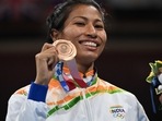 Bronze medallists Lovlina Borgohain