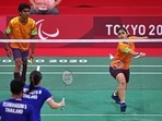 Pramod Bhagat, Palak Kohli(REUTERS)